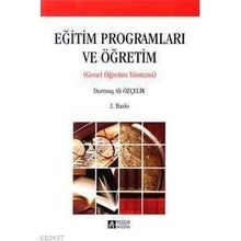 EĞİTİM PROGRAMLARI VE ÖĞRETİM - DURMUŞ ALI ÖZÇELİK