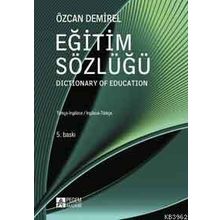 Eğitim Sözlüğü - Pegem Akademi Yayıncılık