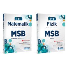 Eğitim Vadisi 2024 Tyt Matematik + Fizik Msb Multi Soru Bankası Seti 2 Kitap