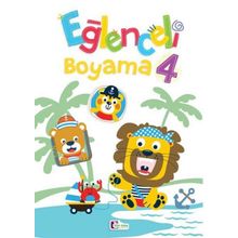 Eğlenceli Boyama 4 - Mor Elma Yayınları