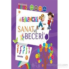 Eğlenceli Sanat ve Beceri Mor Kitap 7 Yaş - Parıltı Komisyon