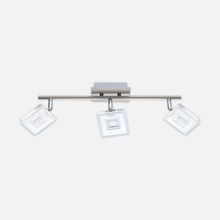 Eglo Alameda 4.5 W Ledli Led Duy Kare 4 Adet Gümüş Sıvaüstü Spot