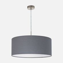 Eglo Pasteri Çelik E27 Duy Tekli Modern Gri Sarkıt