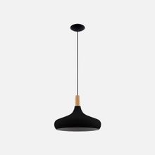 Eglo Sabinar 40 cm E-27 Siyah Sarkıt Avize