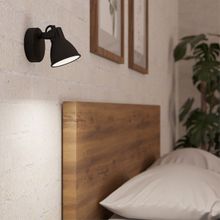 Eglo Seras 3 W Siyah Gu10 Tekli Sıva Üstü Led Spot