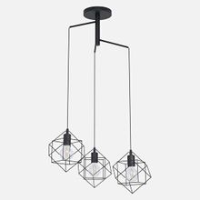 Eglo Streiton Modern 3'lü E27 Duy Çelik Yuvarlak Avize