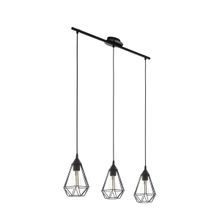 Eglo Tarbes 3X60W Avize Siyah