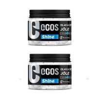 Egos No:4 2x400 ml Islak Sert Jöle Shine