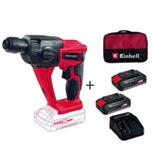Einhell 2x4 Ah Starter Kit + Bez Çanta + TE-HD 18'li Akülü Pnömatik Matkap