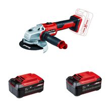 Einhell Axxıo 125 mm Taşlama Makinesi + 5.2 Ah Plus Starter Kit + Çanta
