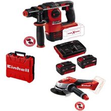 Einhell Herocco Te Ag İkili Şarj Kit 3 Ah Kırmızı Kablosuz Kırıcı Delici Matkap