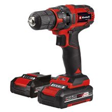 Einhell TC-CD 18/35 Li 2x2 Ah Akülü Vidalama Makinesi + 39 Parça Set