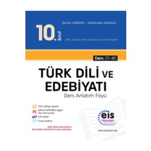 Eis Yayınları 10. Sınıf DAF Türk Dili Ve Edebiyatı Ders Anlatım Föyleri