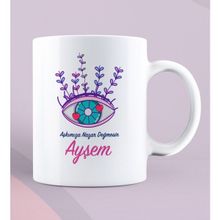 Ejoya 80501 Kişiye Özel Aşkımıza Nazar Değmesin Kupa Fincan