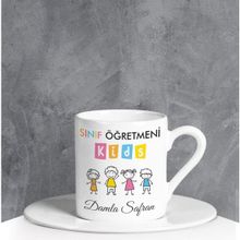 Ejoya 90681 Kişiye Özel Sınıf Öğretmeni Türk Kahvesi Fincanı