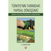 Ekin Basım Yayın Türkiyenin Tarımdaki Yapısal Dönüşümü