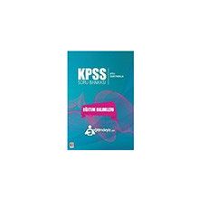Ekin Yayınları KPSS Eğitimdeyiz Eğitim Bilimleri Soru Bankası