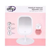 Eklips Kare Led Beyaz Makyaj Aynası