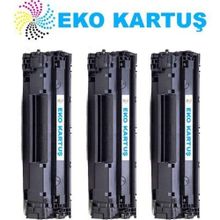 Eko Kartuş Canon CRG-725 LBP-3010 Uyumlu 3’lü Paket Muadil Toner