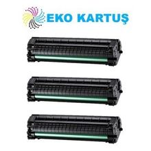 Eko Kartuş Hp 106A-W1106A 3'lü Chipsiz Siyah Muadil Toner