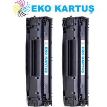 Eko Kartuş Hp CB435 P1102 Ekonomik Avantajlı 2’li Paket Muadil Toner
