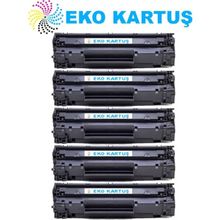 Eko Kartuş Hp CE285A M1132 Ekonomik Avantajlı 5’li Paket Muadil Toner