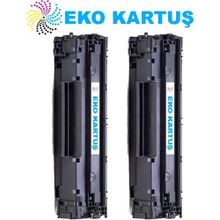 Eko Kartuş Hp CE285A M1212 Ekonomik Avantajlı 2’li Paket Muadil Toner