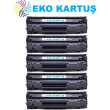 Eko Kartuş Hp CE285A P1102W Ekonomik Avantajlı 5’li Paket Muadil Toner