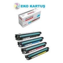 Eko Kartuş Hp CF082A (CE400A-CE401-CE402-CE403) Set Muadil Toner