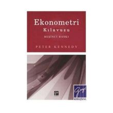 Ekonometri Kılavuzu - Peter Kennedy