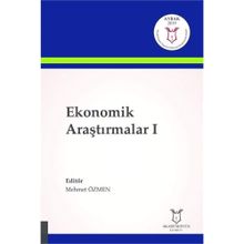 Ekonomik Araştırmalar 1 - Mehmet Özmen