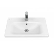 Eksen 65 cm Beyaz Etajerli Lavabo