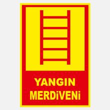 Ekstrafix YF068 12x25 cm Fosforlu Yangın Merdiveni