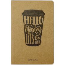 Ela's Paper Hello Monday Coffee Defter