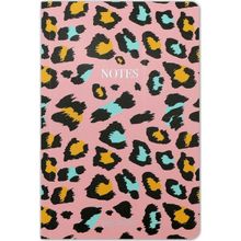 Ela's Paper Leopar Pembe Defter