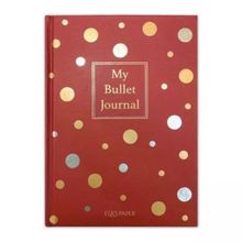 Ela's Paper My Bullet Journal Confetti Kırmızı Defter