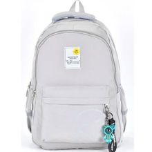 Elatae 51709 Gri Ortopedik Çok Gözlü Unisex Okul Sırt Çantası