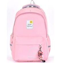 Elatae 51709 Pembe Ortopedik Çok Gözlü Unisex Okul Sırt Çantası