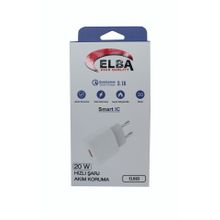 Elba ELB03-20USB 20W Beyaz USB Şarj Kafası