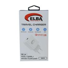 Elba ELB10 10W 3.0A Hızlı Şarj Akıllı Koruma Usb EV Şarj Kafası