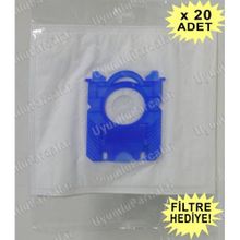 Electrolux Excellio Z 5000-Z 5295 Bez Kumaş 20 Adet Uyumlu Süpürge Toz Torba