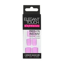 Elegant Touch Express Polished Dusky Lilac Takma Tırnak