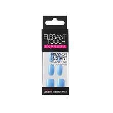 Elegant Touch Express Polished Pastel Blue Takma Tırnak