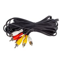 Elektormer 3 Rca 3 Rca 10 Metre Kalın Kablo