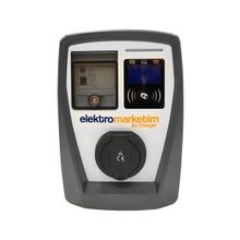 Elektromarketim EMEV-22-3F32-PT2 22 KW 3 Faz Tip 2 Elektrikli Araç Şarj İstasyonu