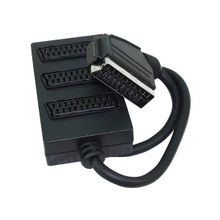 Elektromer 3'lü 1 Erkek 3 Dişi Scart Scart Dağıtıcı