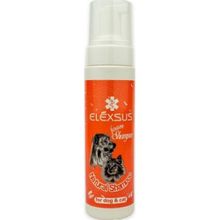 Elexsus Natural 200 ml Kedi ve Köpek Kuru Köpük Şampuanı
