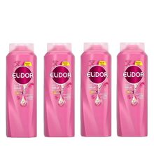 Elidor 4x650 ml Güçlü Ve Parlak Saç Bakım Şampuanı