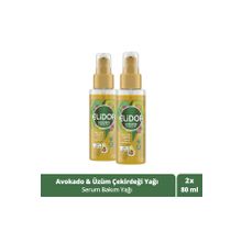 Elidor Doğanın Enerjisi Avokado ve Üzüm Çekirdeği Yağı 80ml X 2 Adet Serum Saç Bakım Yağı