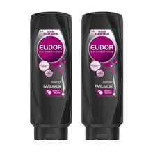 Elidor Esmer Parlaklık 2x350 ml Saç Kremi